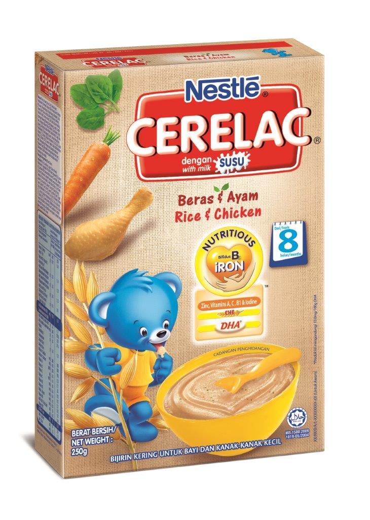 Nestle cerelac каша